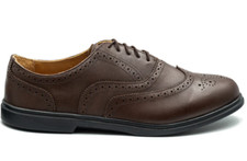 Carets Barefoot FALCON Wingtip Oxfords - Brown Brown / US Size 07 EU Size 40