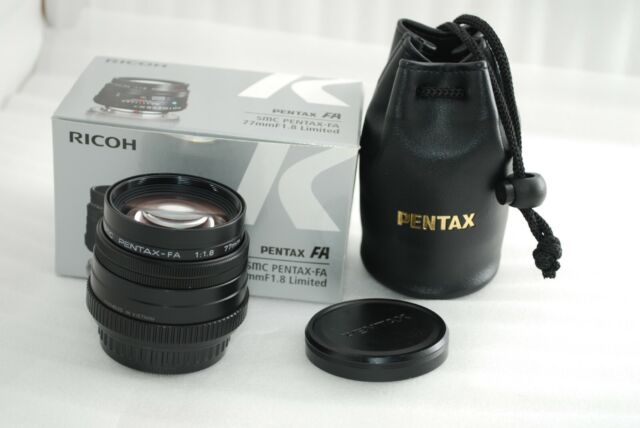 PENTAX Pentax SMCP-FA 77mm f/1.8 MC Lens for sale online | eBay