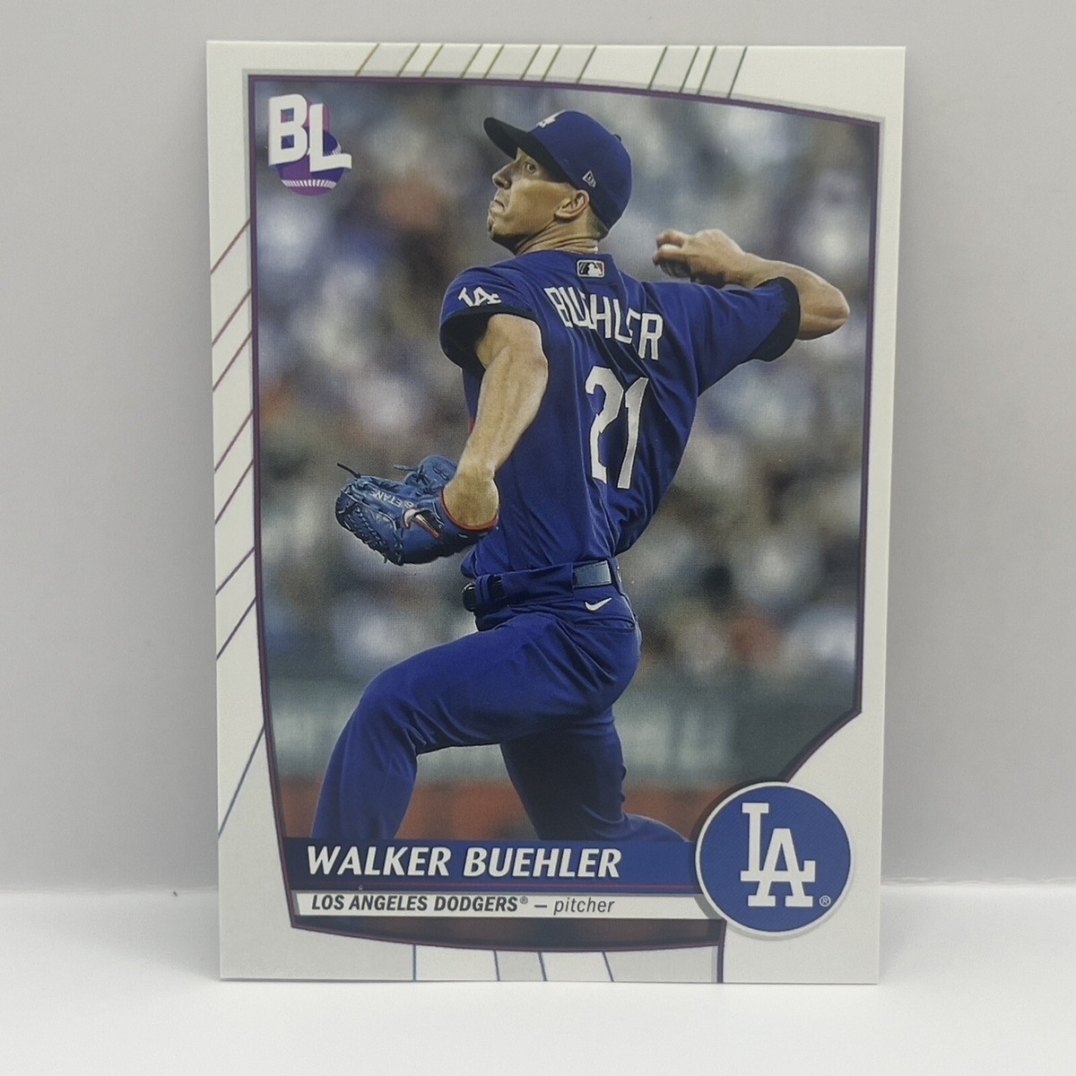 Dodgers Walker Buehler ボブルヘッド 2023 Topps Big League Baseball Walker Buehler Base #181 Los