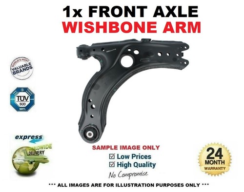 Front AXLE LEFT/RIGHT WISHBONE Track Control ARM for AUDI A3 1.6 2000-2003 - Picture 1 of 9