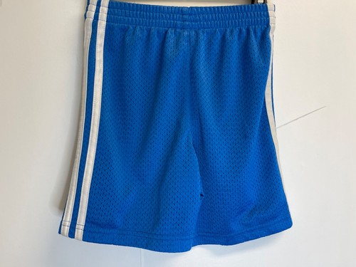 Lot of 2 Puma, adidas Boys Size 4 Pants Shorts Black Blue w/Logo - Picture 7 of 8