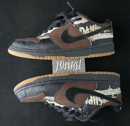 VINTAGE NIKE SB DUNK LOW ZOO YORK LIMITIERTE EDITION SCHOKOLADE FORBES SELTEN CO JP GRÖSSE 9 - Bild 6 von 12