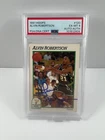SIGNED 1991-92 NBA Hoops - Alvin Robertson #120 AUTO AUTOGRAPH