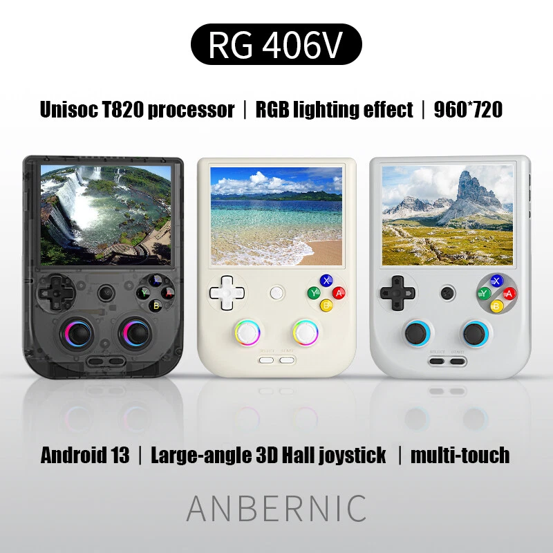 ANBERNIC RG406V Retro Game Console Android 13 WI-FI Console 4" Display 5500mAh - Image 3 of 4