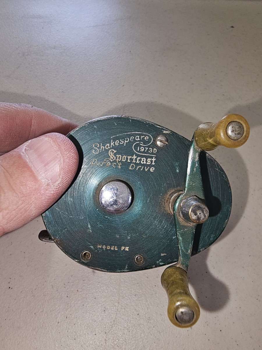 リール Shakespeare 1973 Sportcast MODEL FK Vintage Shakespeare Sportcast DirectDrive 1973D Model FK
