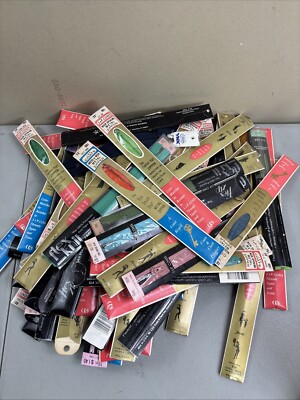 Zipper Replacements Mixed Metal J & P Coats Unique Vintage Lot Bundle Of 85