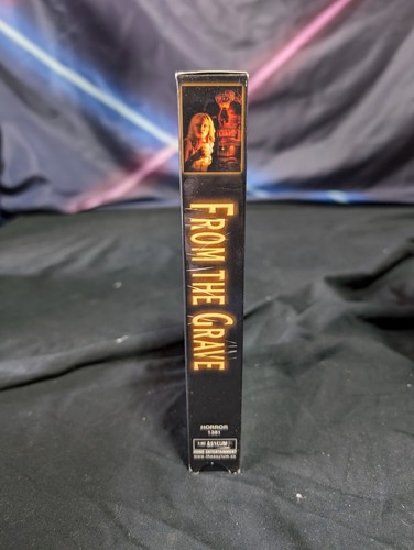 From The Grave VHS 2003 The Asylum Home Video Clemency Burton-Hill Jamie Bower - Picture 2 of 4