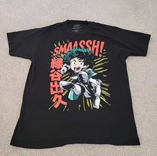 My Hero Academia Anime T Shirt All Might Boku Manga AOP All Over Print Large