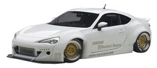 Finished product Autoart 1/18 Rocket Bunny Toyota 86 white from Japan 10997