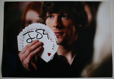Jesse Eisenberg signed Now You See Me 20x30cm  Foto  Autogramm  Autograph IP