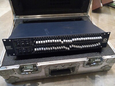 Symetrix 532E, 2 Channel 31 Band Graphic Equalizer, Eq, Rack, As Is
