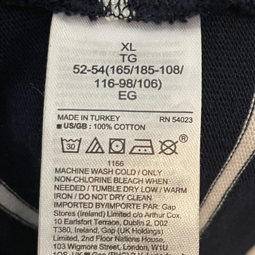 Banana Republic Men Classic Preppy Striped Crew Heavyweight Cotton TShirt XL - Picture 12 of 14