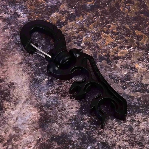 (Nero)Keep Diving Subacqueo Plastica Doppio BCD Porta Tubo AP9 - Foto 6 di 22