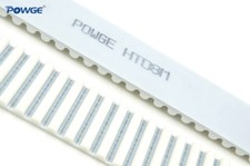 PU White Arc HTD 8M Open Synchronous belt Width 20/25/30/40/50mm Polyurethane