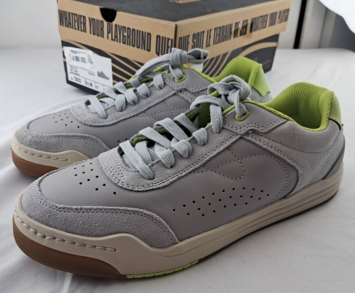 Clarks Cicq Cica 2.0 Grey Combi Kids Shoes Size 5.5