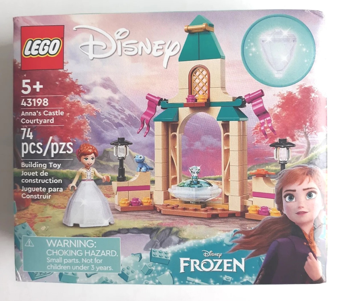 LEGO Disney Princess: Anna's Castle Courtyard (43198) 74 Pcs Set