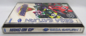 Hang-On GP (Sega Saturn, 1995) In Case Damaged Manual Tested WOrking w/ Reg Card