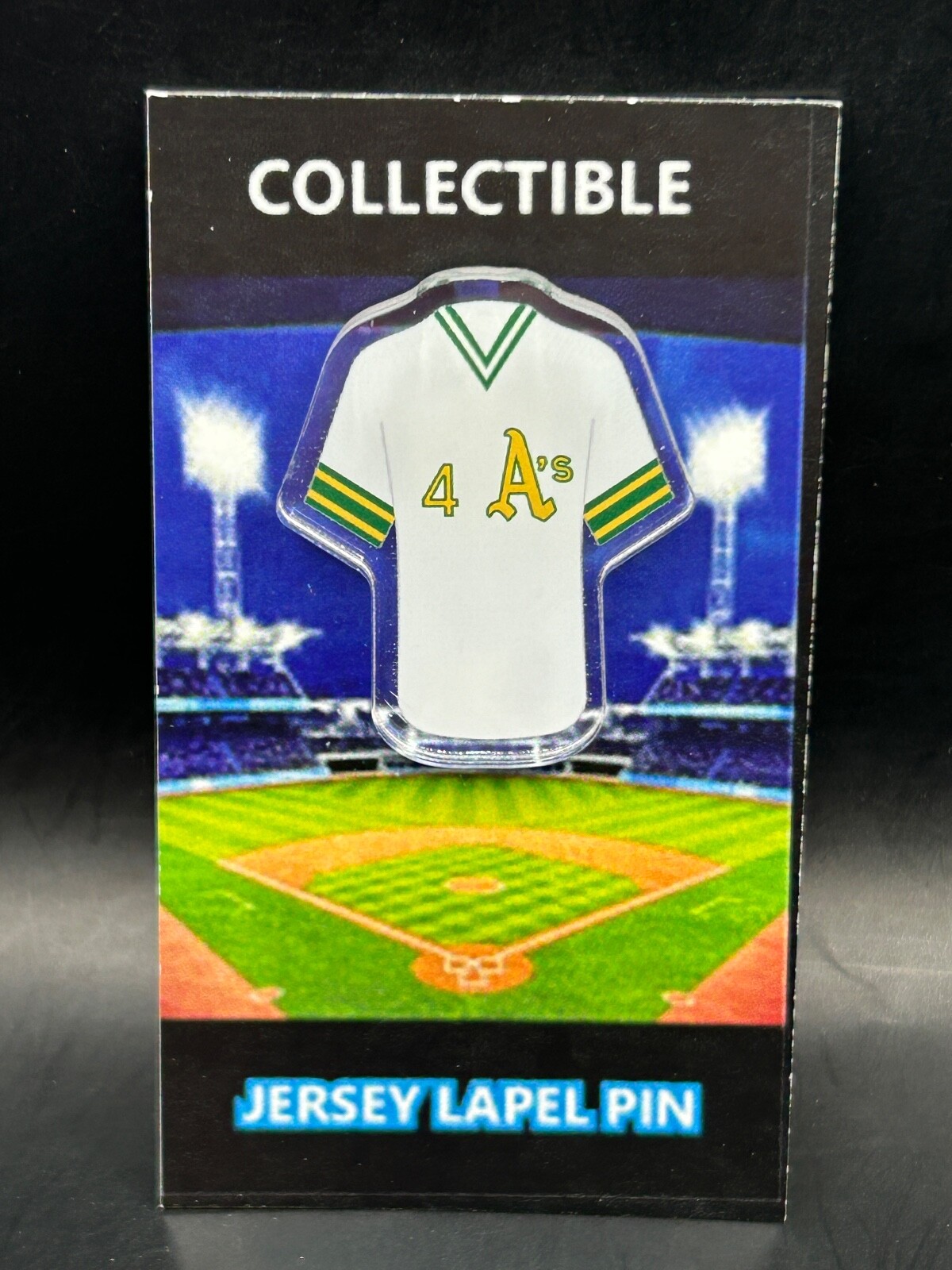 Oakland Athletics Carney Lansford jersey lapel pin-Classic RETRO Collectible