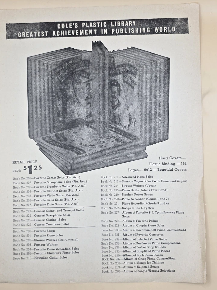 La Cucaracha - Partituras - La canción de la cucaracha mexicana - Tiny Hill - 1935 - De colección Foto 4 de 4