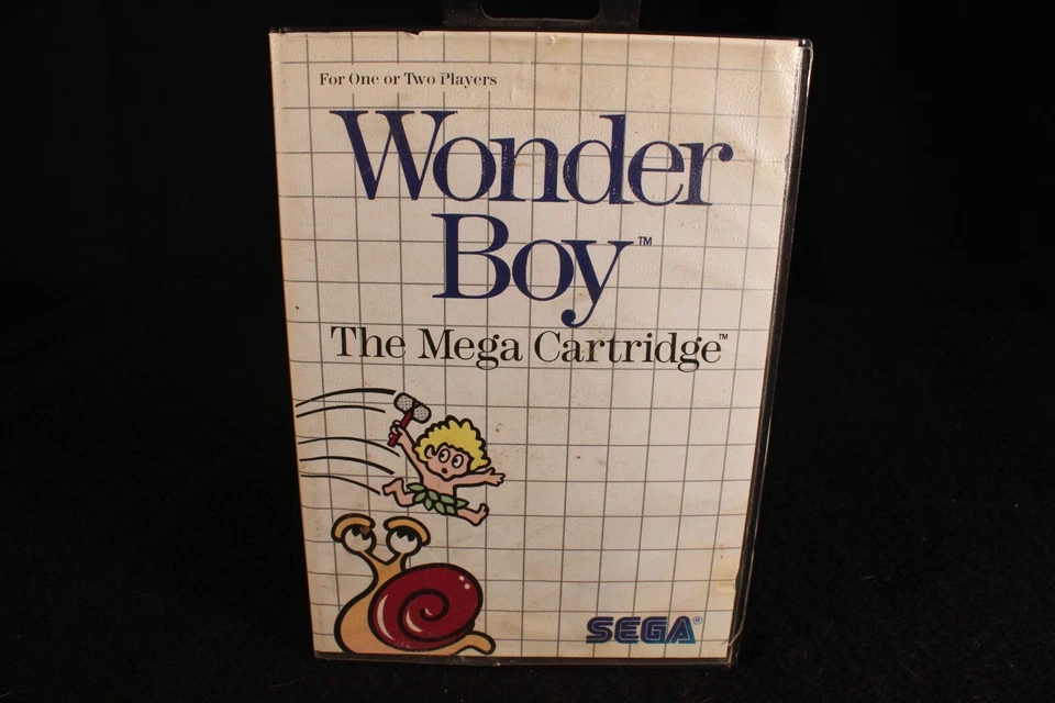 Sega Master System Wonder Boy | Complete in box with manual, vintage retro game - Image 4 of 4
