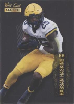 2022 Wild Card MATTE Hassan Haskins #MB-47 for sale | eBay