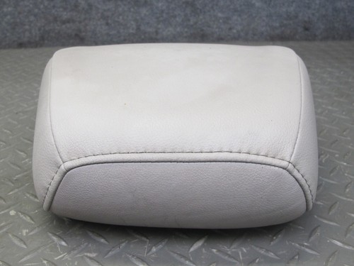 07-09 NISSAN 350Z Z33 CONV SET OF 2 FRONT LEFT & RIGHT LEATHER HEADREST GRAY OEM - Picture 12 of 22
