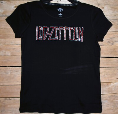 Led Zeppelin rhinestone bling shirt or tank XS S M L XL XXL 1X 2X