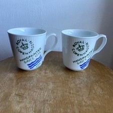 Royal copenhagen signature mug pair