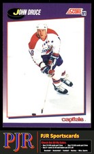 John Druce 1991-92 Score American #180 Washington Capitals