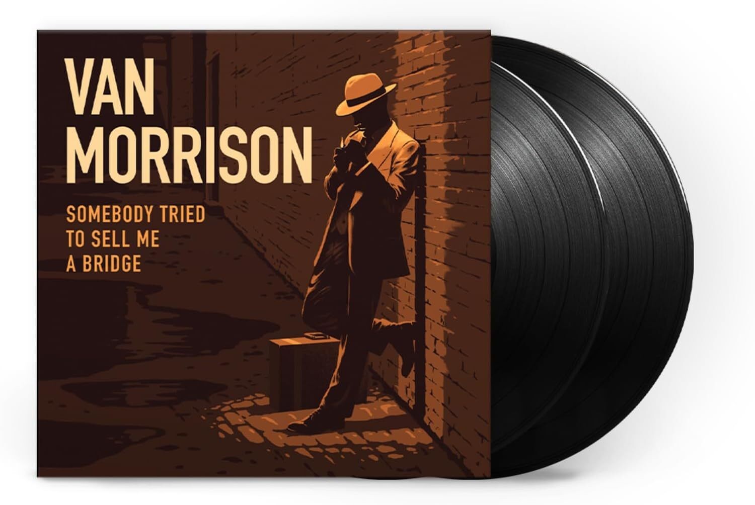 Van Morrison Somebody Tried to Sell Me a Bridge (Vinyl) 12" Album