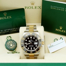 Rolex Sea Dweller 126603 43 mm Black Dial Gold Bi-Metal 2022 Box & Papers