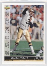 1993 Upper Deck Bobby Hebert #192 3a3