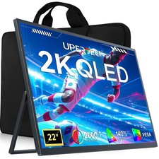 UPERFECT 22" Computer Portable Monitor 2K 2560 1440 Second Screen Laptop Screen