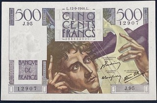 Billet France 100 Francs Chateaubriand 12 9 1946 Spl