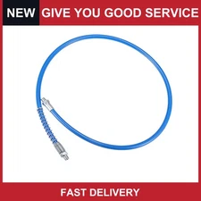 37" Universal 1/8" NPT Trailer Grease Gun Flex Hose Extension Non-Slip