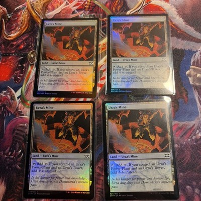 4x Urza's Mine Near Mint Foil #329 2XM Double Masters MTG x4