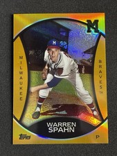 2010 Topps - Target Gold Legends Chrome Cereal Warren Spahn #GC14