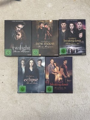 Twilight DVD Komplettsammlung 1-5