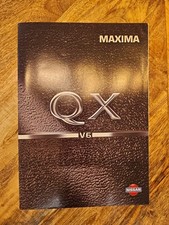 NISSAN Maxima QX V6 02/1995 depliant brochure