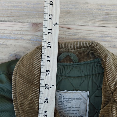 US Military Alpha Industries Extreme Cold Weather Impermeable Jacket - Large - Bild 3 von 7