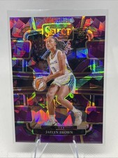 2024 Panini Select WNBA - Concourse Jaelyn Brown #4 Purple Ice Prizm /149 (RC)