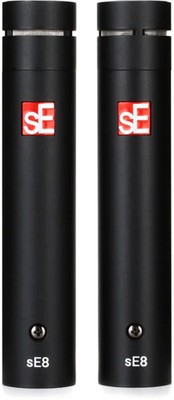 sE Electronics sE8 Small-diaphragm Condenser Microphone - Stereo Pair