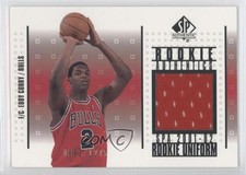 2001-02 SP Authentic Rookie Authentics 892/1275 Eddy Curry #RA-EC g0t