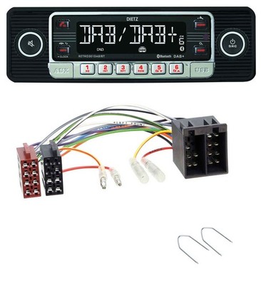 Dietz USB DAB MP3 Bluetooth Car Stereo for Renault Kangoo (1998-2005)