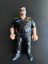 CUSTOM WWF The Big Boss Man Big Bubba Rogers Hasbro Series 1 Figure WWE WCW 1990