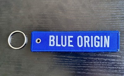 Blue Origin Remove Before Flight (RBF) Tag