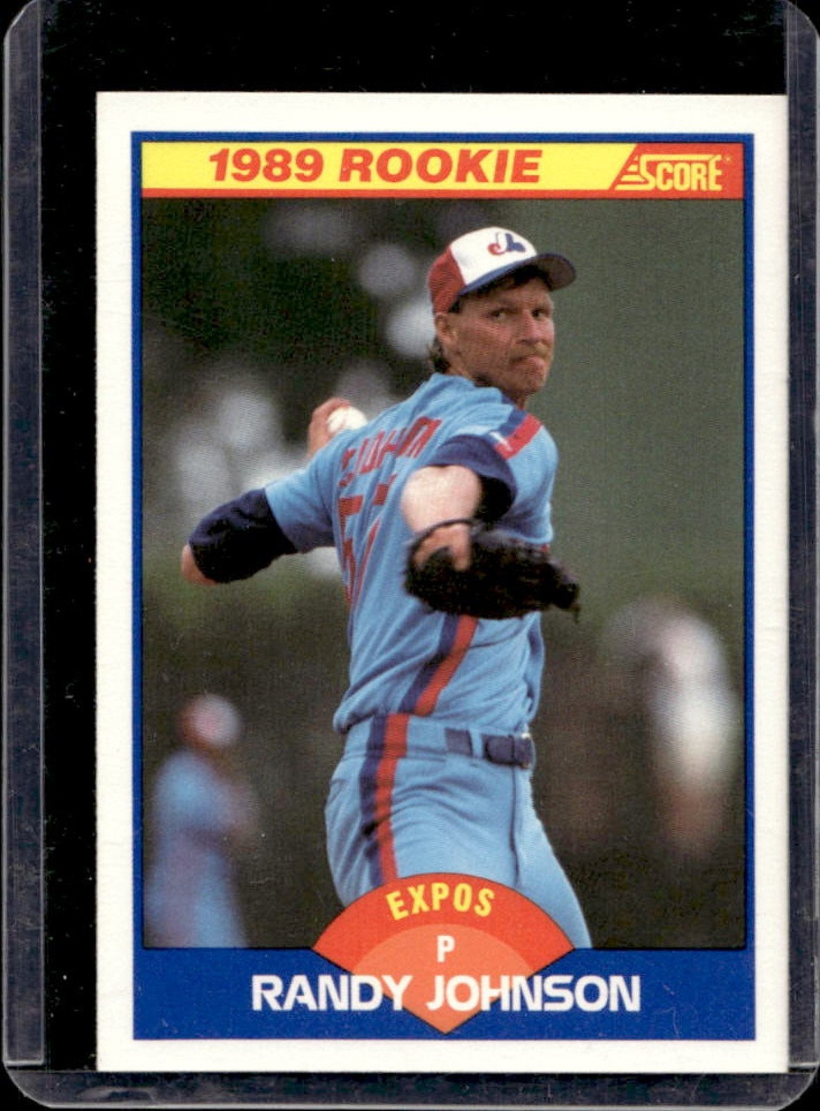 1989 Score Randy Johnson Rookie #645 Expos