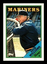 DICK WILLIAMS ⚾ 1988 Topps Collector's Edition Tiffany #104 Seattle Mariners