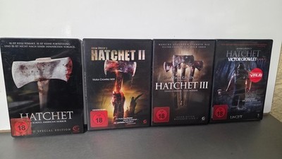 HATCHET 1-4 HORROR FSK 18 KLASSIKER