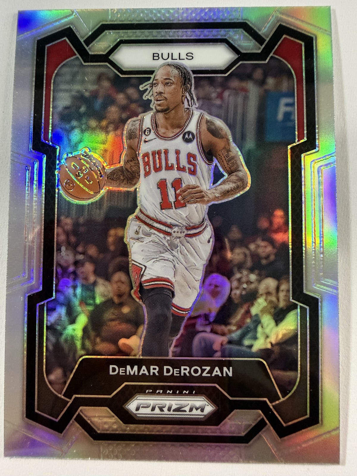 2023-24 Panini Prizm #36 DeMar DeRozan Prizms Silver